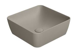 Раковина GSI Nubes 903805 серый беж матовый, 38x38