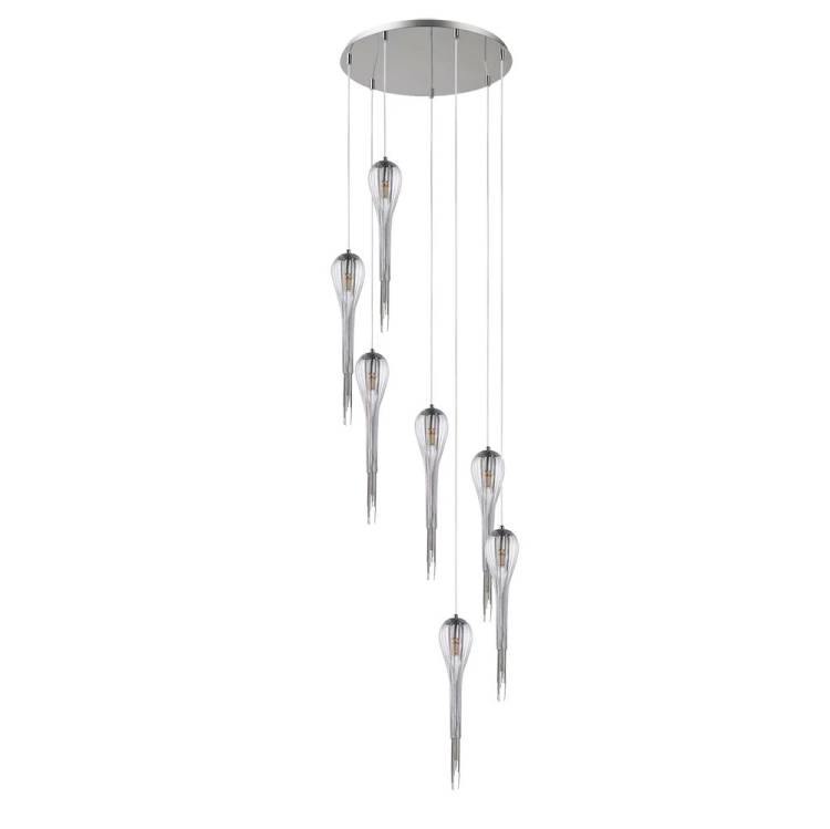 Подвесная каскадная люстра Arte Lamp Waterfall A1577SP-7CC