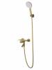 Смеситель для ванны Wonzon & Woghand WW-FE05L221-BG с душем, брашированное золото