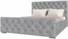 Кровать 1400х2000 НК-Мебель Интеро 72306760 Серый 110x149.4x220.5