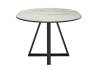 Стол Дик DikLine SKZ100 00-00073186 d1000 керамика belgium grey polished/подстолье черное/опоры черные фото 5