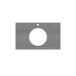 Столешница Kerama Marazzi Plaza PL5.DD500600R\80 для накладных раковин Про Дабл 80, антрацит