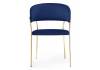 Стул Woodville Kamelia 15320 dark blue, gold фото 3