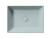 Раковина GSI Kube X 942915 голубой матовый, 50x37 фото 2