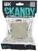 Вывод кабеля IEK Skandy SK-VK10-0-K10 бежевый фото 6