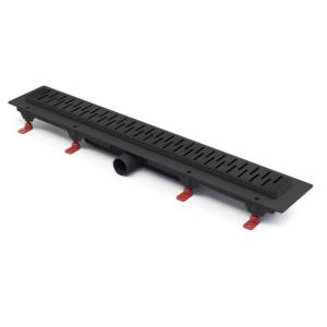 Душевой лоток Paini Medium CH850MC 850 мм D40, черный матовый