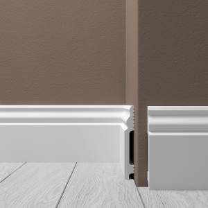 Плинтус напольный Де-Багет XPS Polymer Н 2 200x1.4x10