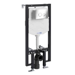 Система инсталляции для унитазов Wasserkraft Vils 56TLT.010.ME.CH01 клавиша хром