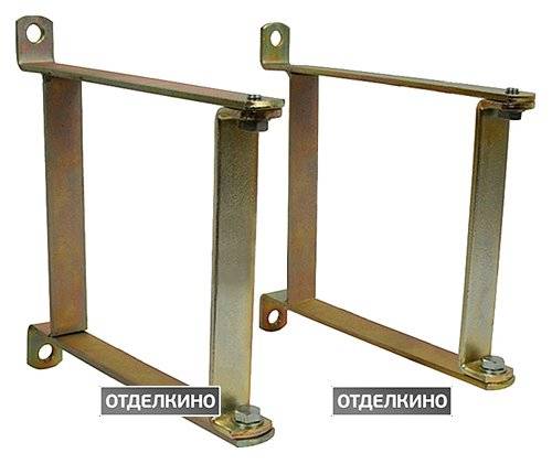 Комплект креплений Meibes для монтажа распределителя 130 кВт на стене