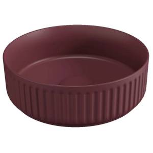 Раковина Isvea Infinity Ion 10NF66036SV-2R 35 см, бордовая матовая