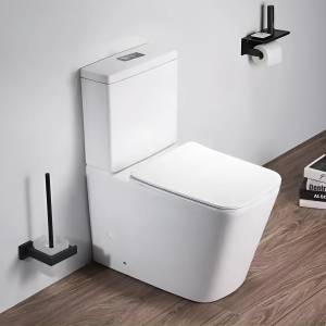 Унитаз-компакт Cerutti Spa Maiella CT10314 безободковый, сиденье микролифт, белый