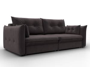 Диван прямой Лига Диванов Лига-100 133651 Коричневый