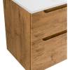 Тумба под раковину Belbagno Etna H-60 ETNA-H60-1000-2C-SO-RN-P 100x45x60 Rovere Nature подвесная с двумя выкатными ящиками, с доводчиками фото 9
