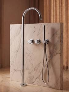 Смеситель для ванны AltroBagno Рикко (Ricco) 020204 Cr хром