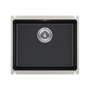 Кухонная мойка Kuchenstern Subkeram 60 301KB30 Keraplus, керамический черный
