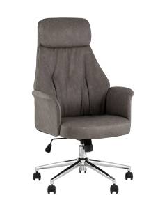 Кресло офисное Stool Group Topchairs Neoma YF-0515 FH-62 grey retro Серый
