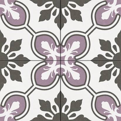 Керамогранит Navarti Hidraulicos Lys Pink Pre 45x45