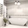 Декор Gracia Ceramica Saphie white decor 01 30x90 фото 3