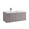 Тумба с раковиной Sancos Snob R 1.0 левая, Doha Soft, 100x42.6
