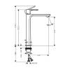 Смеситель для раковины Hansgrohe Rebris S 72580000 хром фото 5
