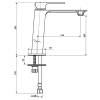 Смеситель для раковины Kerama Marazzi Fioretto V2CR205KM хром фото 3