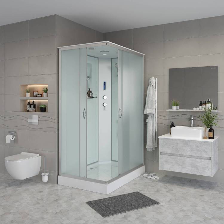 Душевая кабина Niagara Classic NG-43185-14QP (1100x800x2150) с низким поддоном (13см)