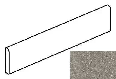 Плинтус Kerranova Gradient K-2082/MR/p01 Серый 7.6x60x9