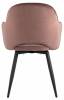 Стул Stool Group Венера MC16-2F KD HLR-44 (NP) X2 велюр пыльно-розовый (набор 2 шт) фото 3