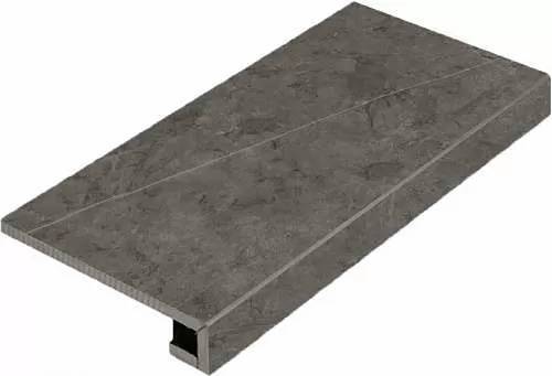 Ступень Italon Шарм Эво 620070001431 Антрачит фронтальная 33x80