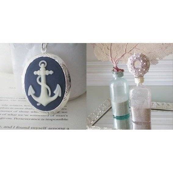 Декор Absolut Keramika Monocolor Decor Cenefa Nautica B 10x20