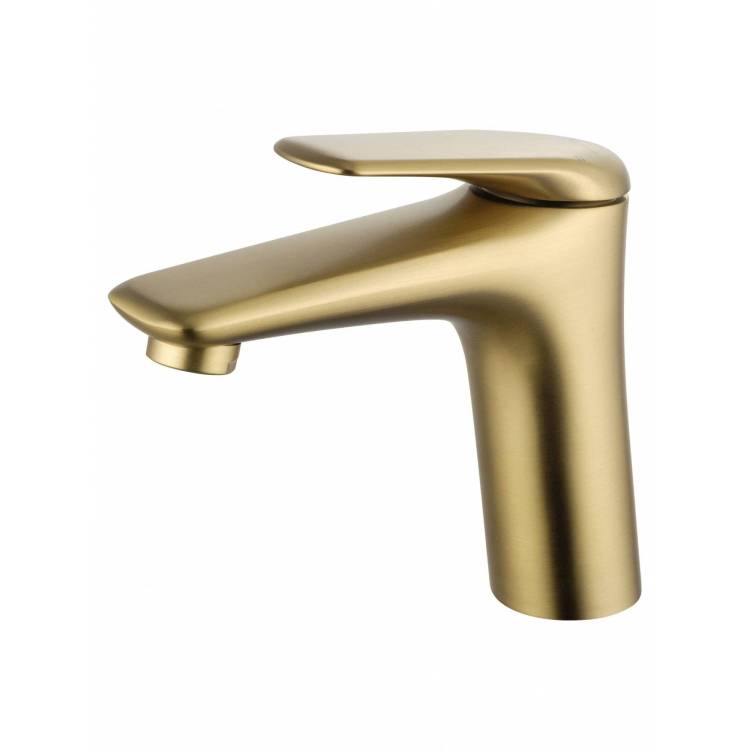 Смеситель для раковины Wonzon & Woghand WW-A41222-BG брашированное золото