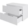 Тумба под раковину Orange Line Li-70TuwMDF матовый белый, 70.2x46x56.6 фото 3