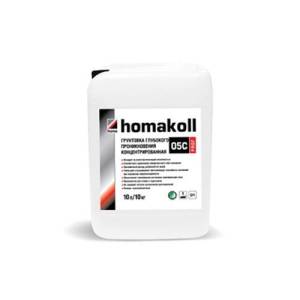 Грунтовка глубокого проникновения, концентрированная Homakoll 05 С Prof (10 кг)
