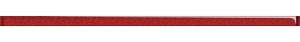 Бордюр Cersanit Universal Glass UG1L413 красный 2x60