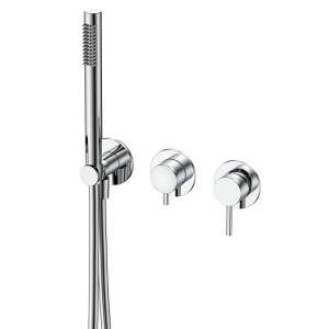 Смеситель для ванны AQUAme Siena AQM8805CR с внутренней частью, хром