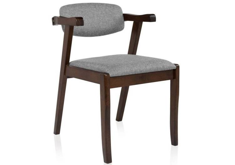 Стул деревянный Woodville Fit 11392 cappuccino / grey