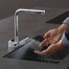 Смеситель для кухни Hansgrohe Aquno Select M81 73830000 хром фото 4