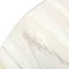 Стол Bradex Home Liverpool FR 0948 керамогранит белый мрамор с хромированными ножками 100x100x75 фото 5