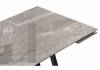 Стол Woodville Силлем 588058 dyna fantasico grey, черный 120(180)x80x77 фото 7