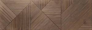 Керамическая плитка Porcelanite Dos Amazonas 9545 Wengue Relieve Rect 30x90