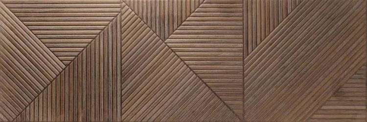Керамическая плитка Porcelanite Dos Amazonas 9545 Wengue Relieve Rect 30x90