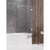 Шторка для ванны NEW TRENDY AVEXA WHITE 70 см EXK-2962-WP (белый) фото 2