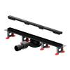 Душевой лоток Am.Pm MasterFlow W01SC-S11-060-05BM универсальный затвор Slim line 60см, черный матовый фото 11