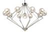 Подвесная люстра Crystal Lux Fabricio SP11 CHROME/TRANSPARENTE фото 2