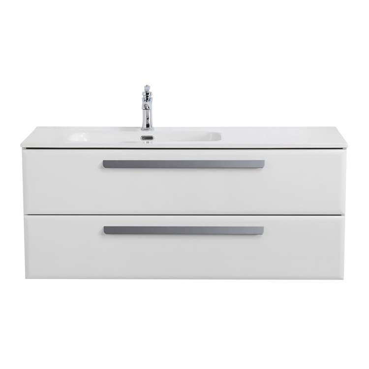Тумба под раковину Cezares ECO-CER-N-1200-2C-SO-BL-L Bianco Lucido, 120x45.7x50