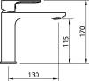 Смеситель для раковины Clever Saona Slim 60115 фото 2