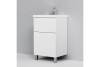 Тумба с раковиной Am.Pm Gem M90-FSX0502WG-WCC0502WG напольная, 2 ящика, белый глянец, 50 см фото 8