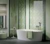 Бордюр Kerama Marazzi Левада LSB001 зеленый темный 40x7 фото 2