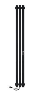Полотенцесушитель электрический Indigo Style Pro LSPRE120-13BRRt черный муар