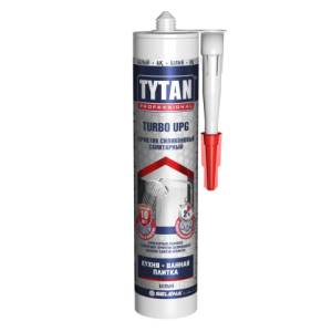 Герметик силиконовый санитарный Tytan Professional UPG Turbo белый 280 мл